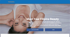 Desktop Screenshot of meetmyfilipina.com